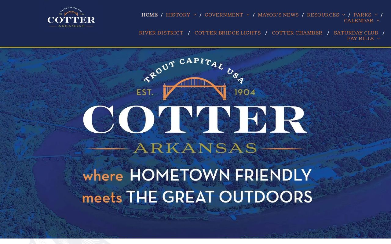 Cotter court docket civic setting and official city services