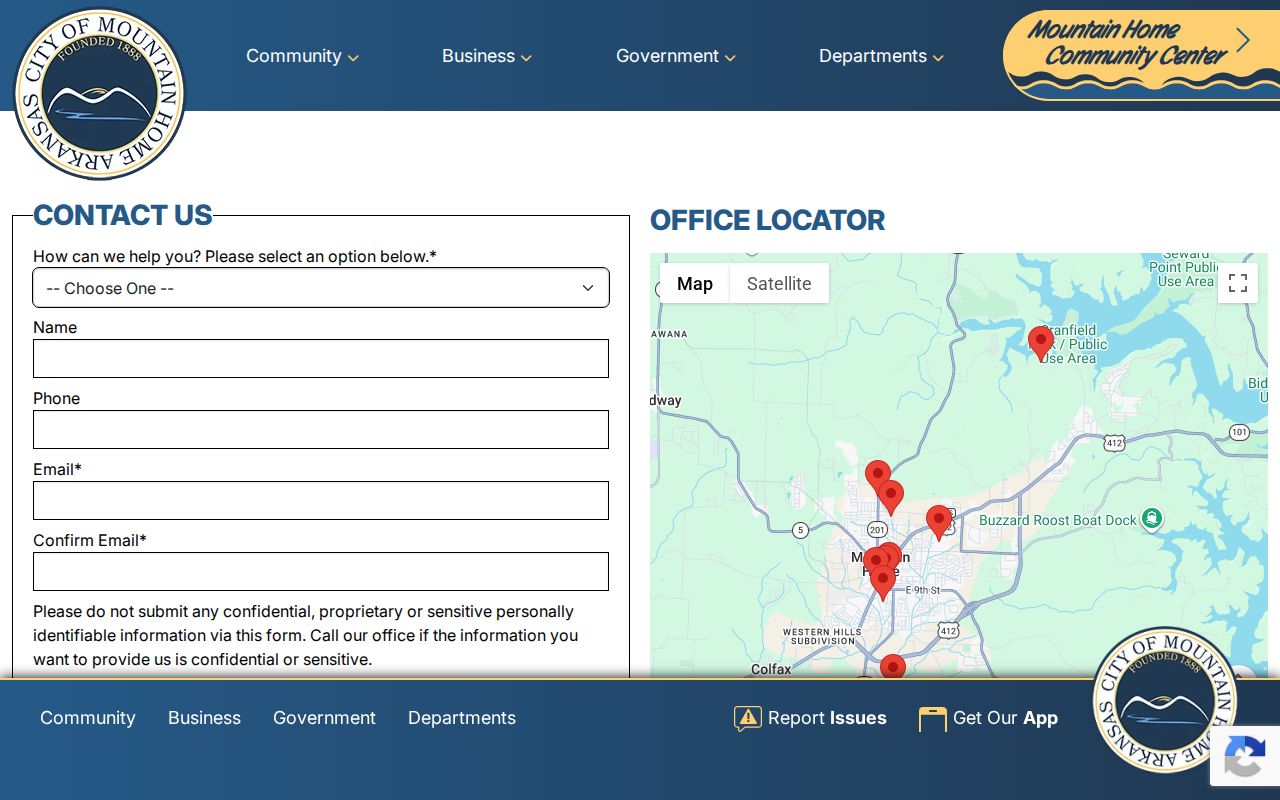 Mountain Home court docket city contact and office location information